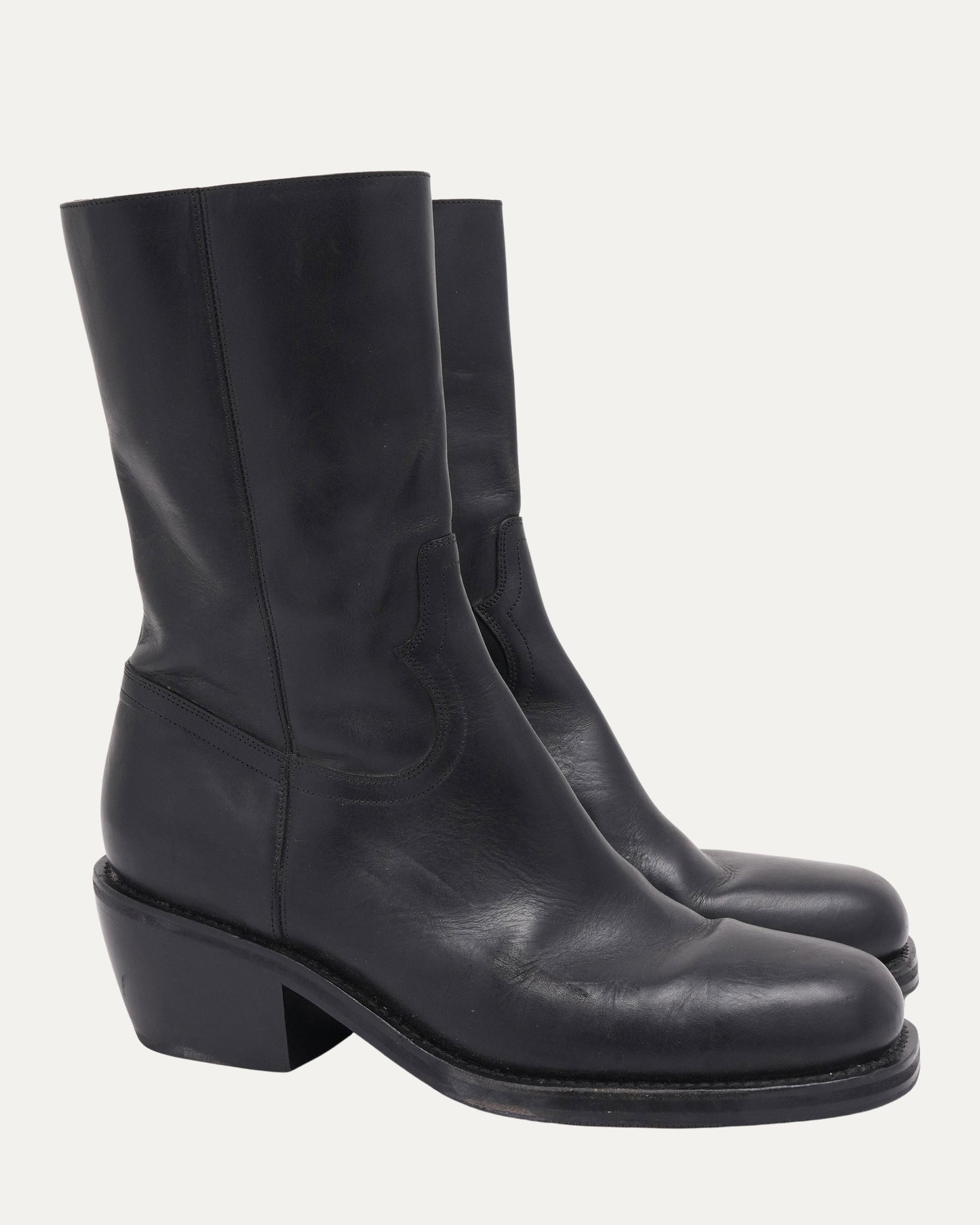 Leather Ankle Boots