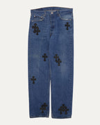 Levi's 501 Cross Patch Jeans