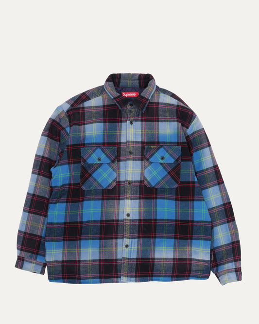 Quilted Plaid Shirt