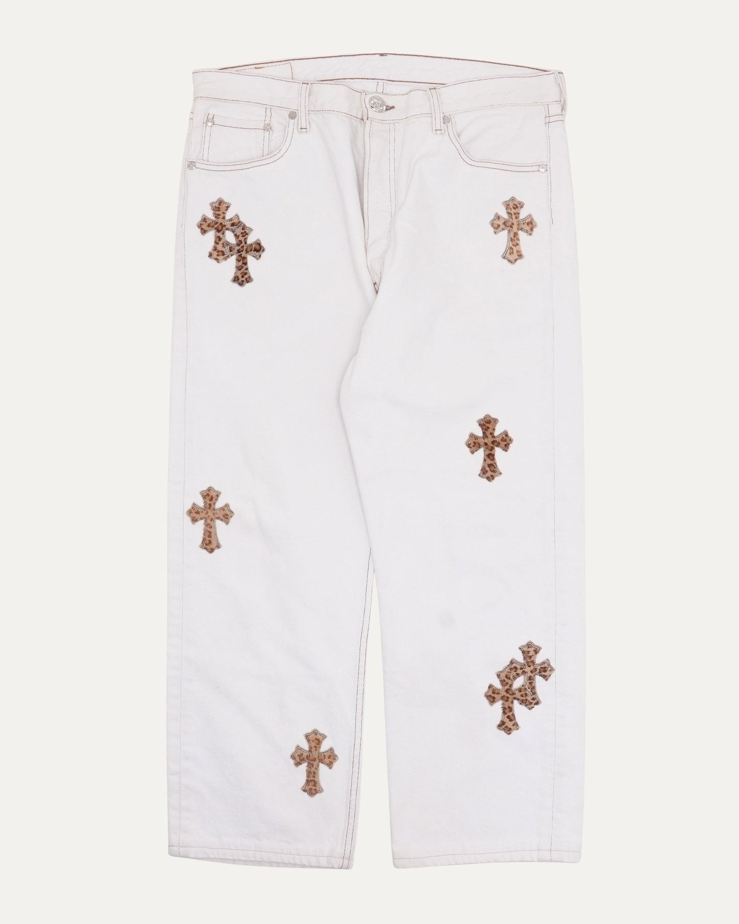 Levi's 501 Cross Patch Jeans