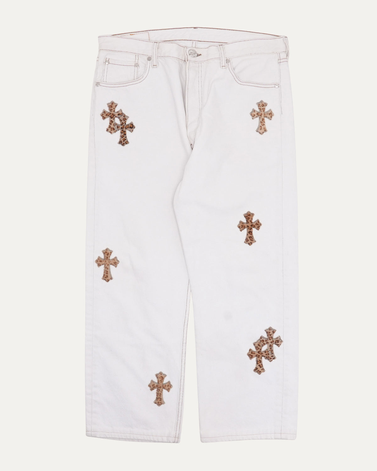 Levi's 501 Cross Patch Jeans