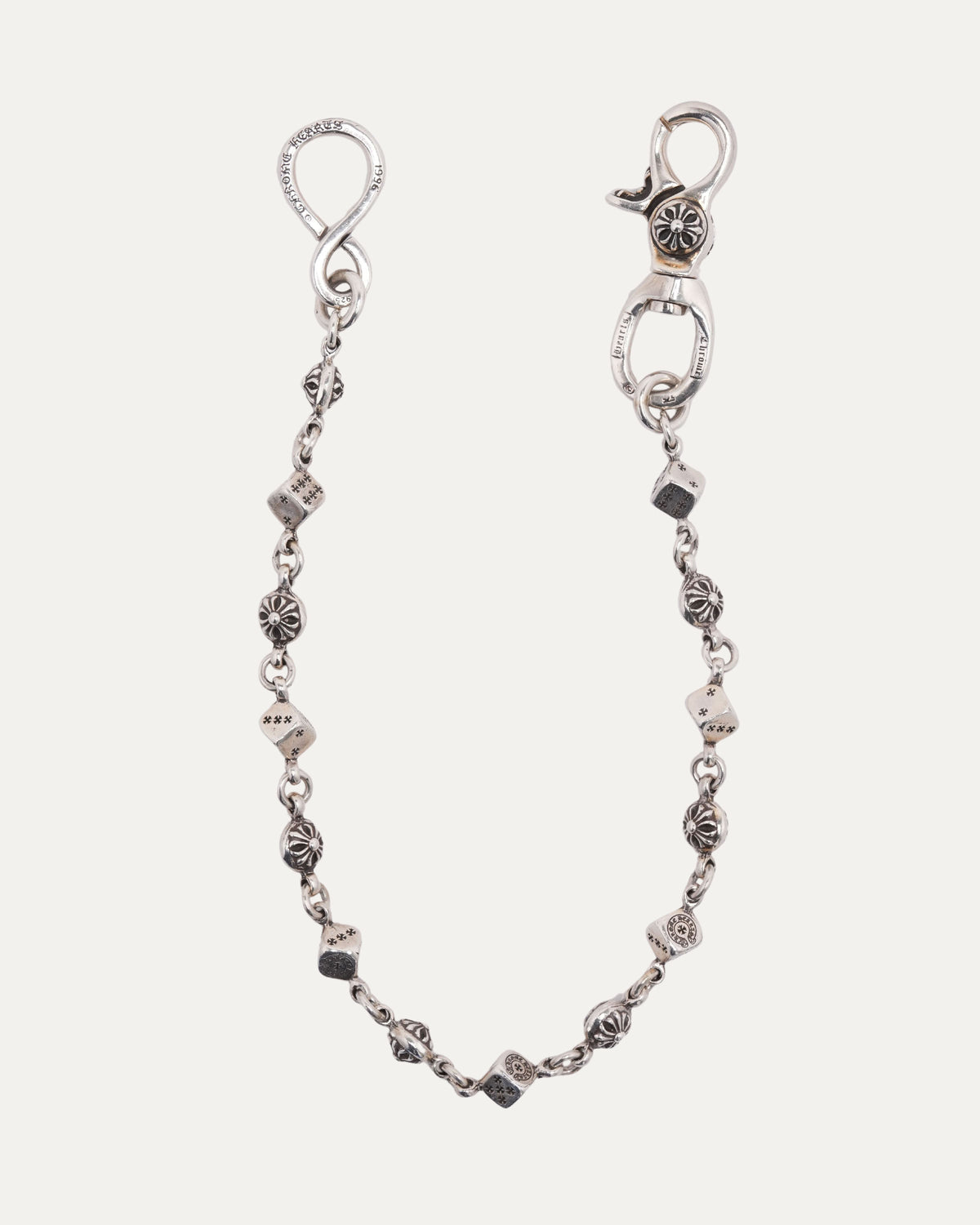 Dice and Plus Ball Wallet Chain