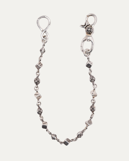Dice and Plus Ball Wallet Chain