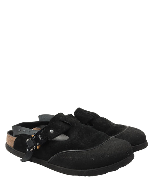 Suede Birkenstock Tokio Mule