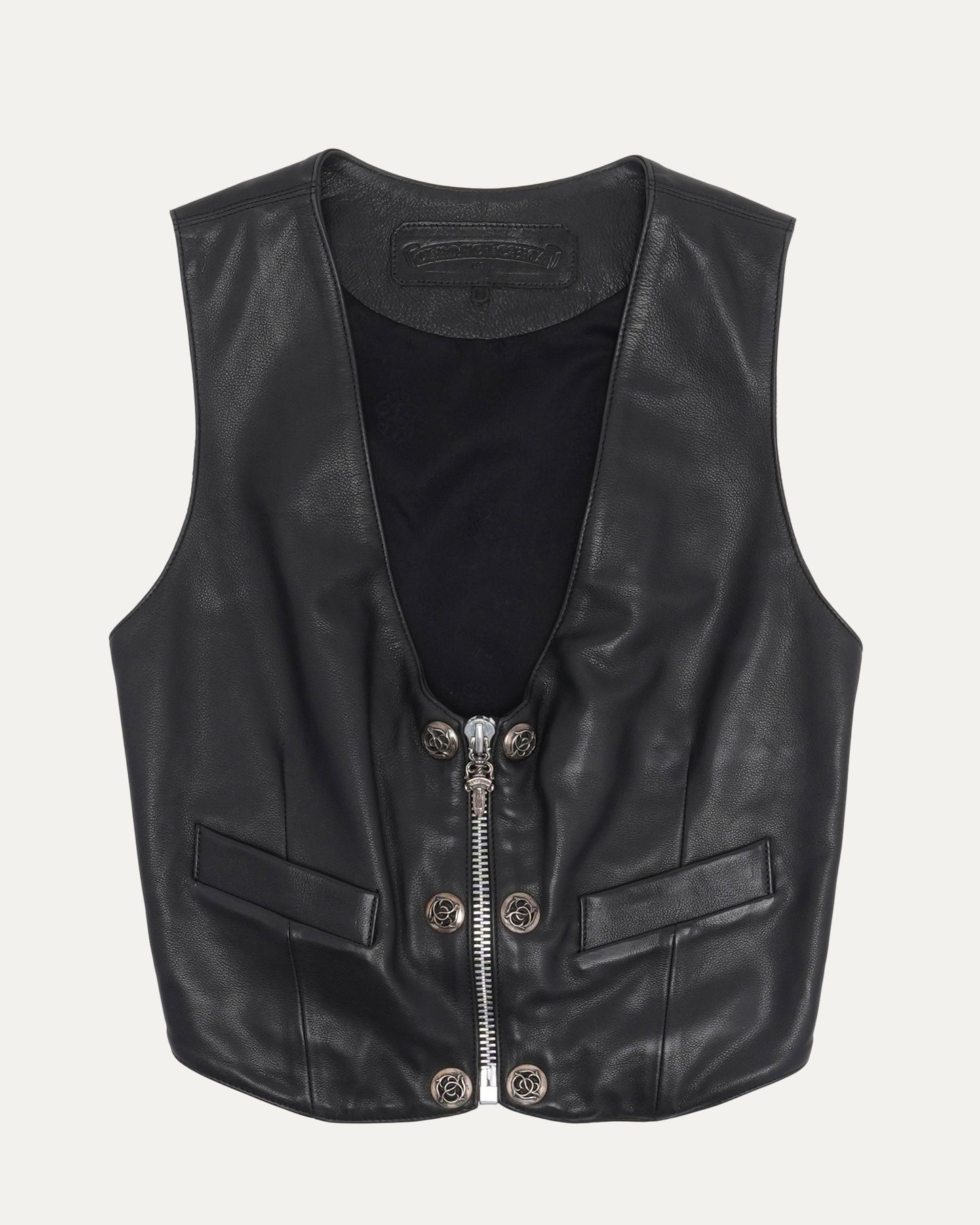 Vine Ball Leather Vest