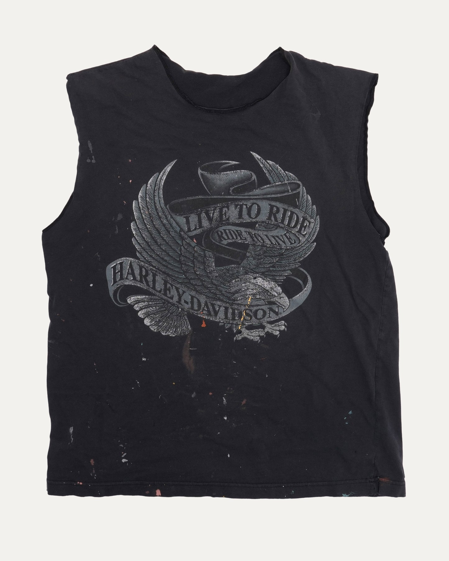 Harley Davidson Seoul Cut Off T-Shirt
