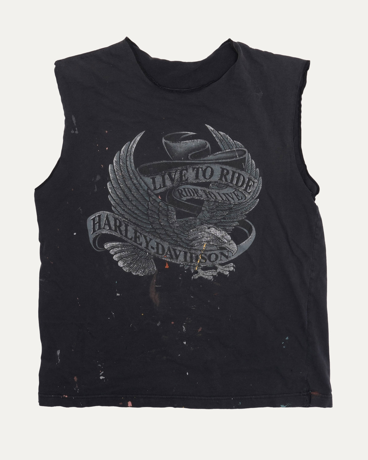 Harley Davidson Seoul Cut Off T-Shirt
