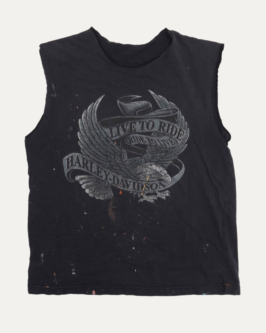 Harley Davidson Seoul Cut Off T-Shirt