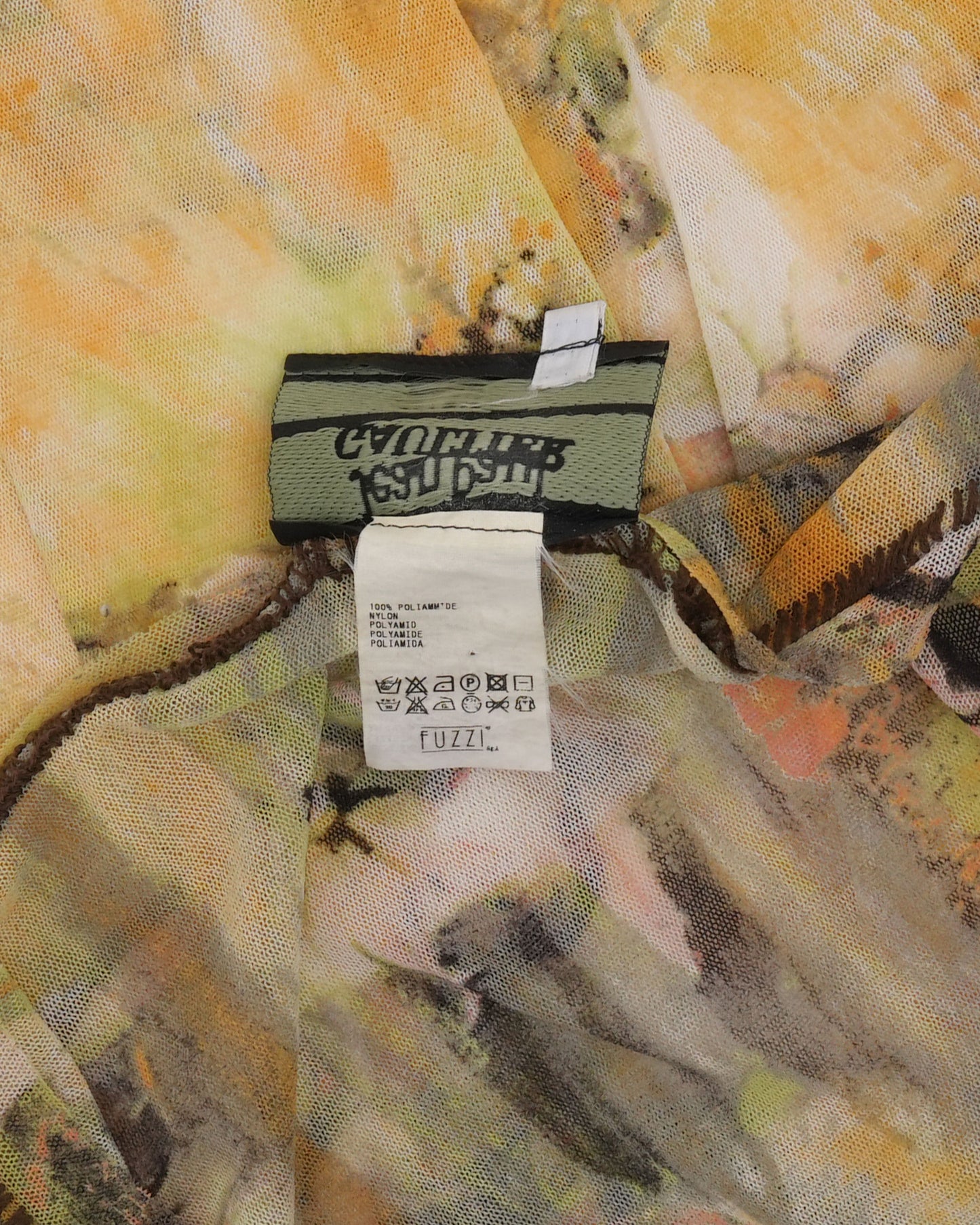 SS 2004 Degas Print Micro Mini Dress