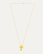 Silichrome Cross Necklace