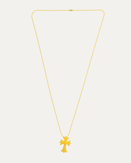Silichrome Cross Necklace