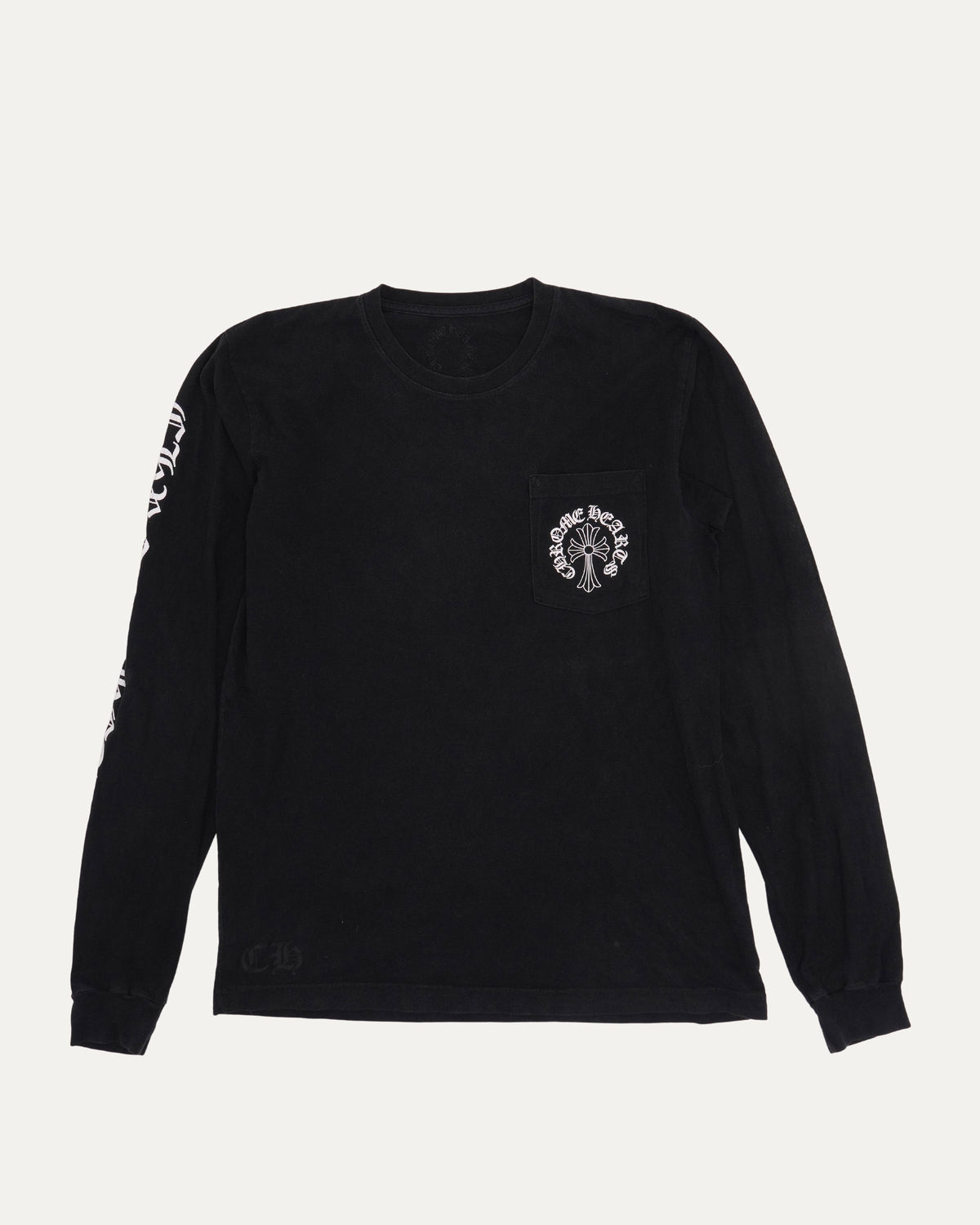 Cross Long Sleeve Pocket T-Shirt