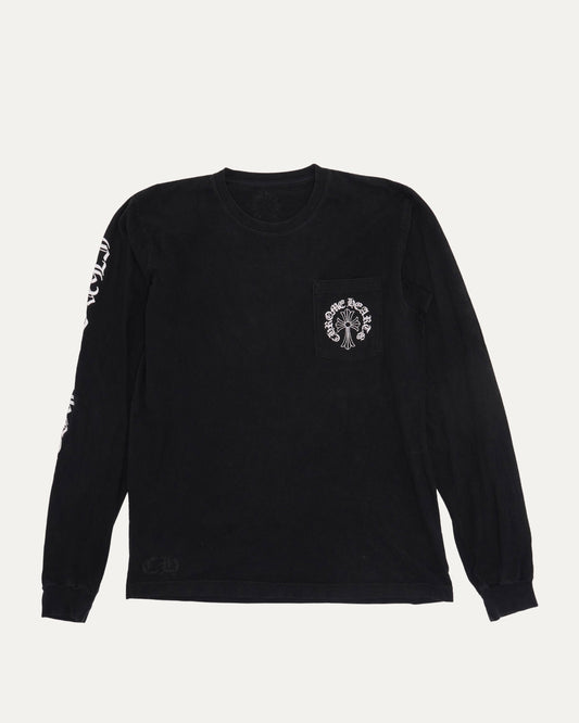 Cross Long Sleeve Pocket T-Shirt