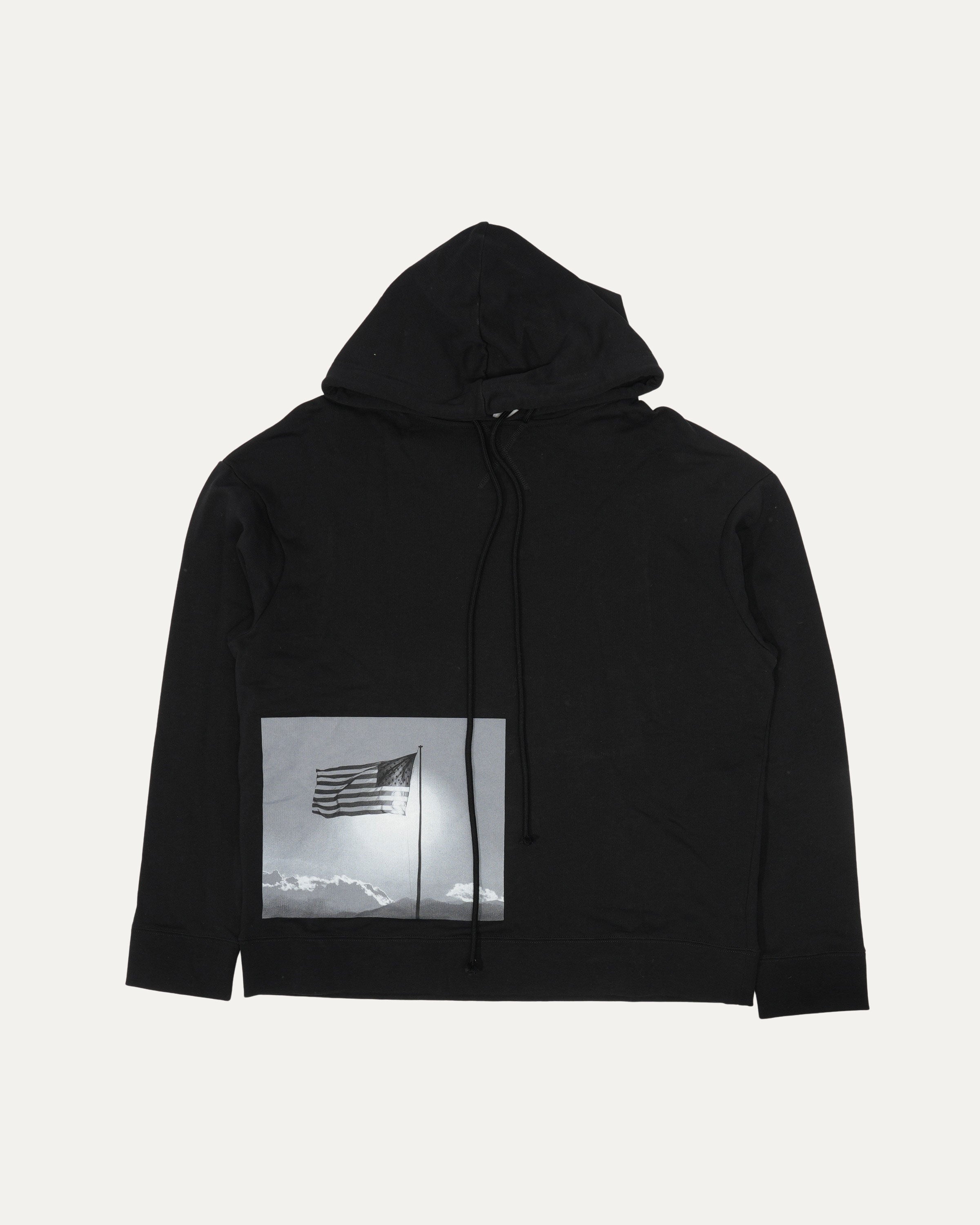 Robert Mapplethorpe American Flag Print Hoodie