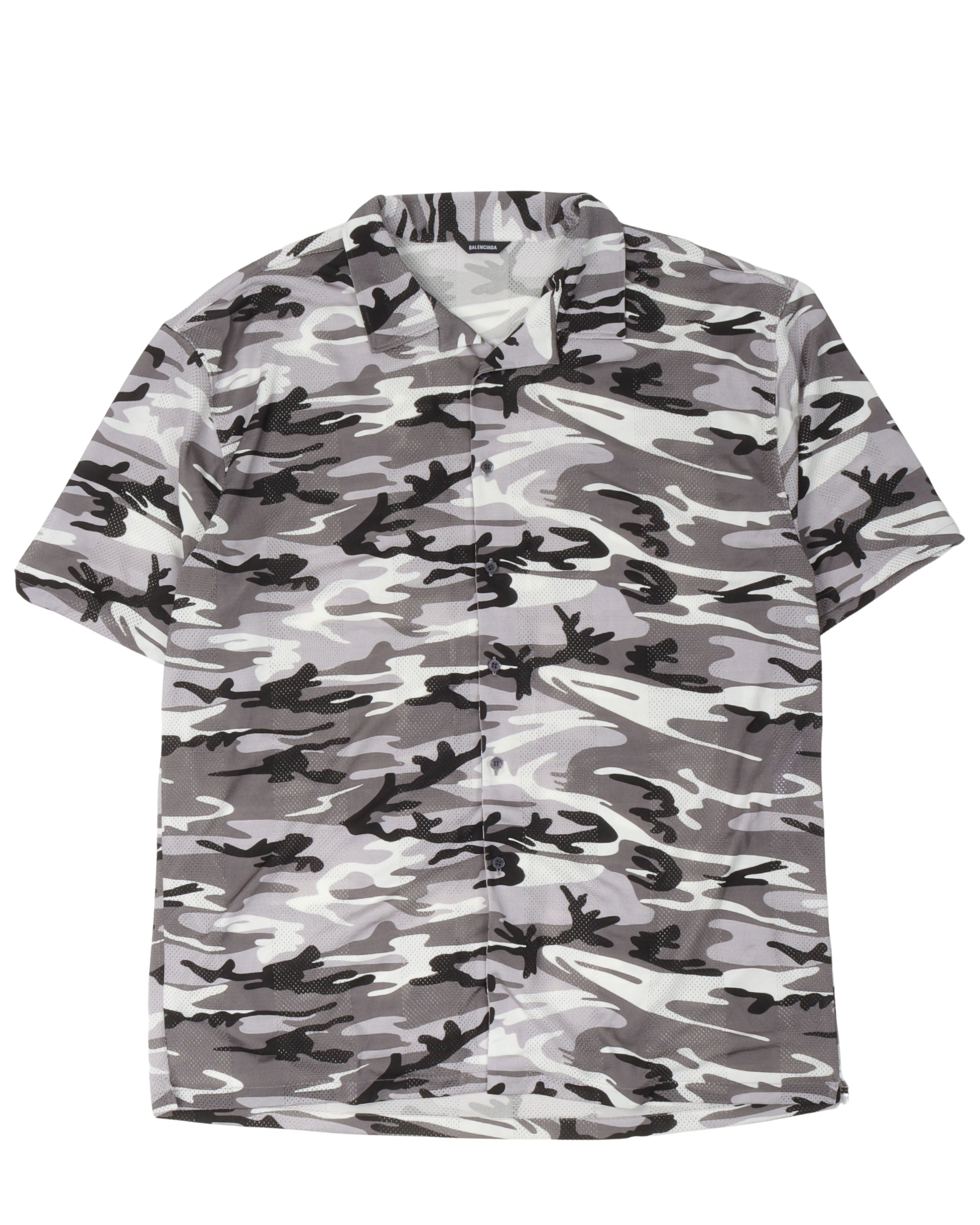 Mesh Camouflage Shirt