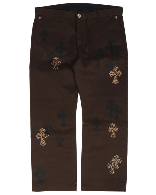 Cross Patch Chino Pants