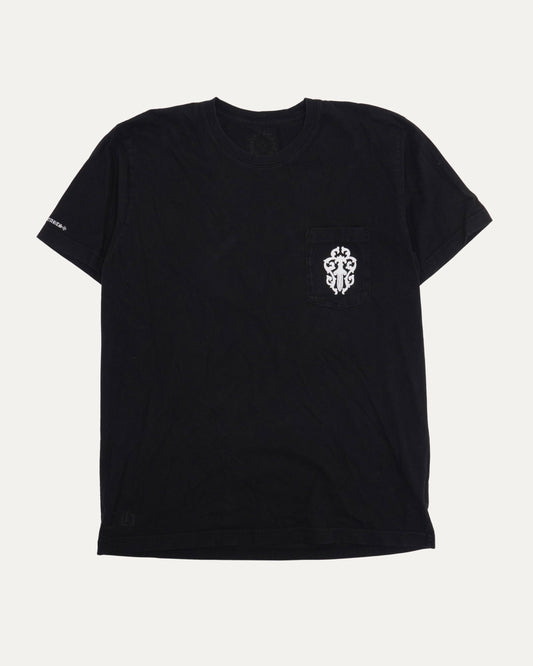 Vine Dagger Vertical Logo Mash Up Pocket T-Shirt
