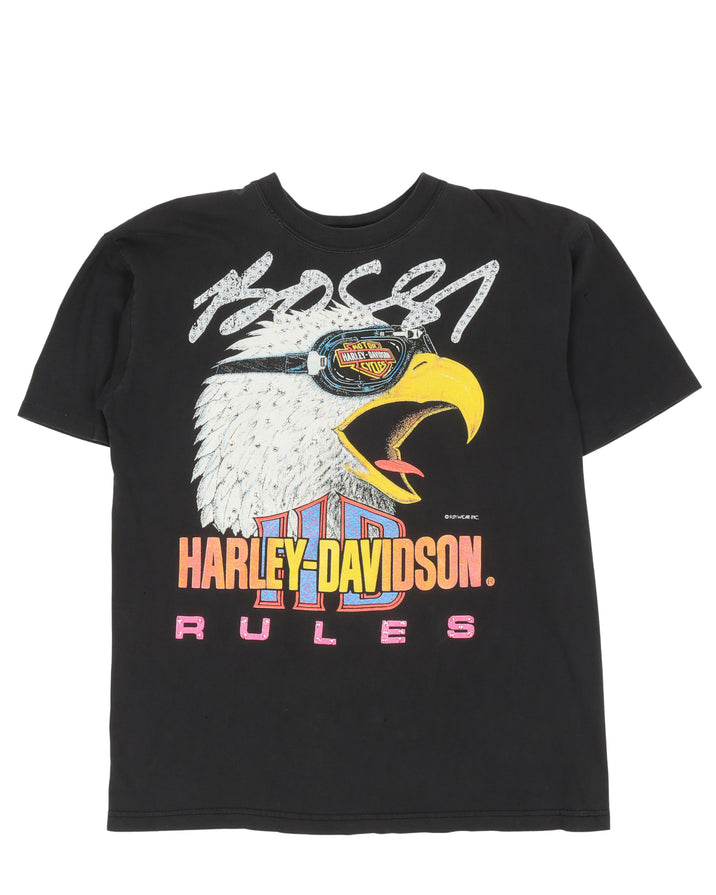Vintage Harley Davidson Rules T-Shirt
