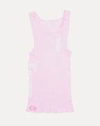 T-Bar Logo Ribbed Tank Top