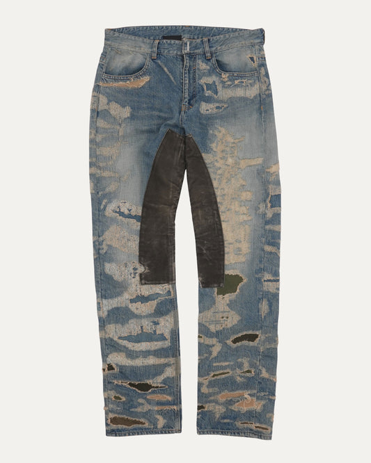 Repaired Jeans
