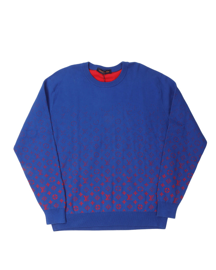 Gradient Monogram Sweater