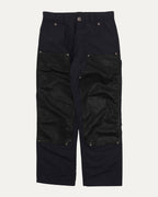 Nylon and Leather Double Knee Pants