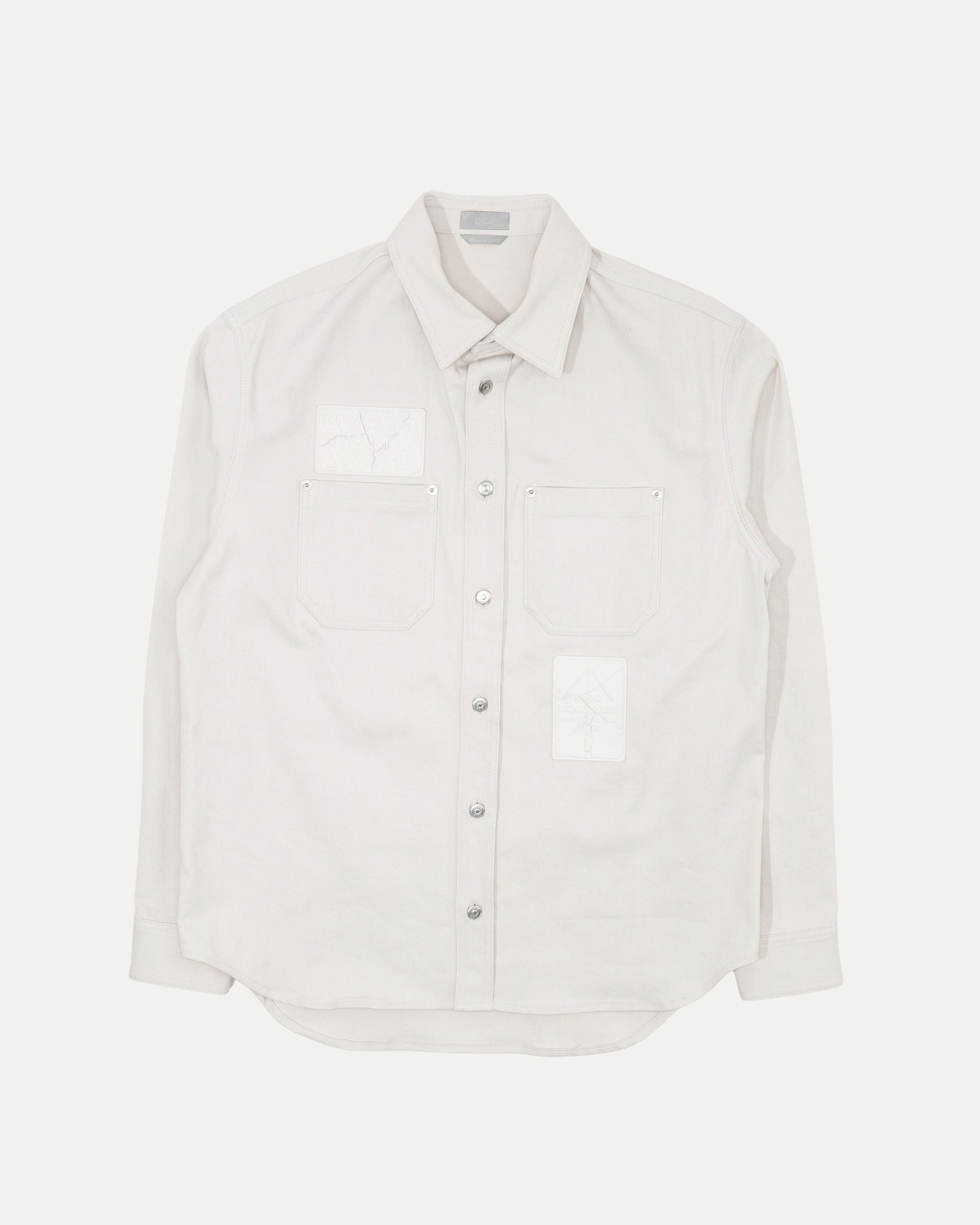 Daniel Arsham Denim Overshirt