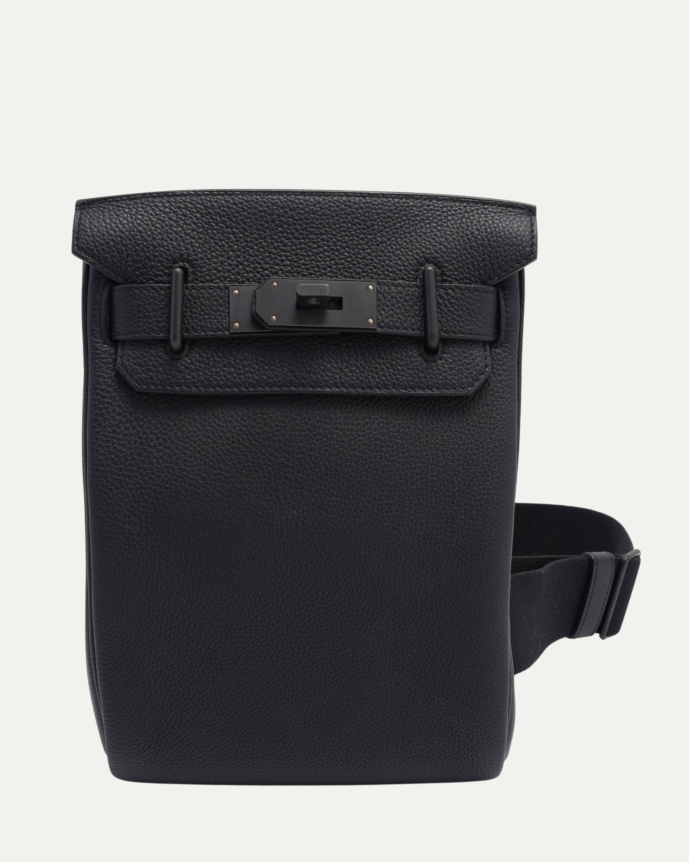 Hermes So Black Togo HAC a Dos PM – Justin Reed