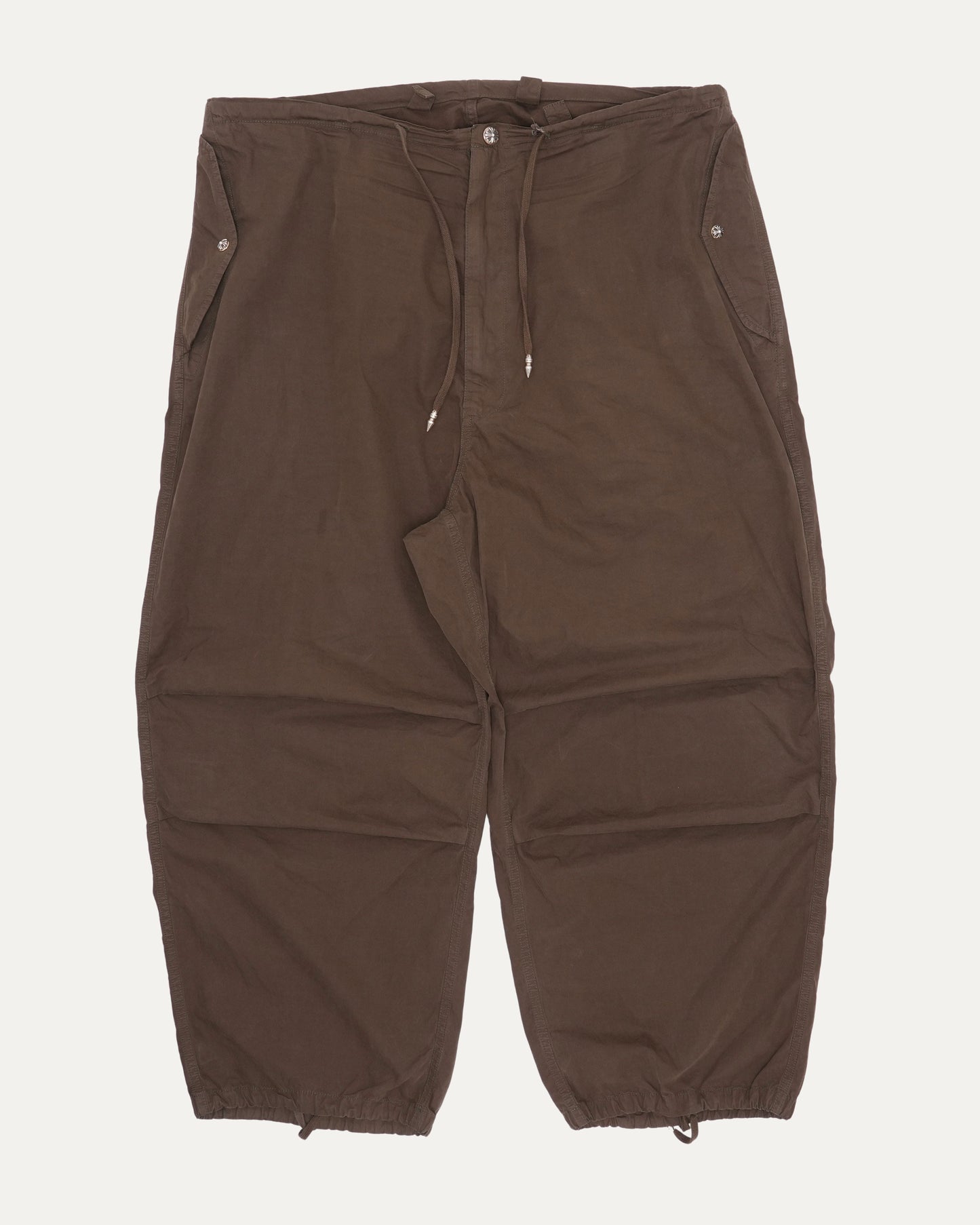 Drawstring Parachute Pants