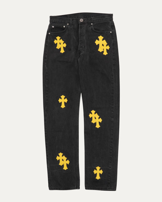 Levi's 501 Cross Patch Jeans