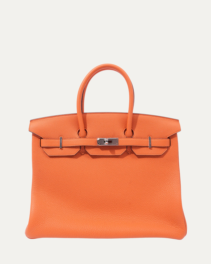 Orange Togo Birkin 35