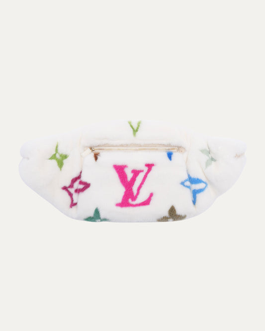 Murakami Monogram Multicolor Mink Bumbag