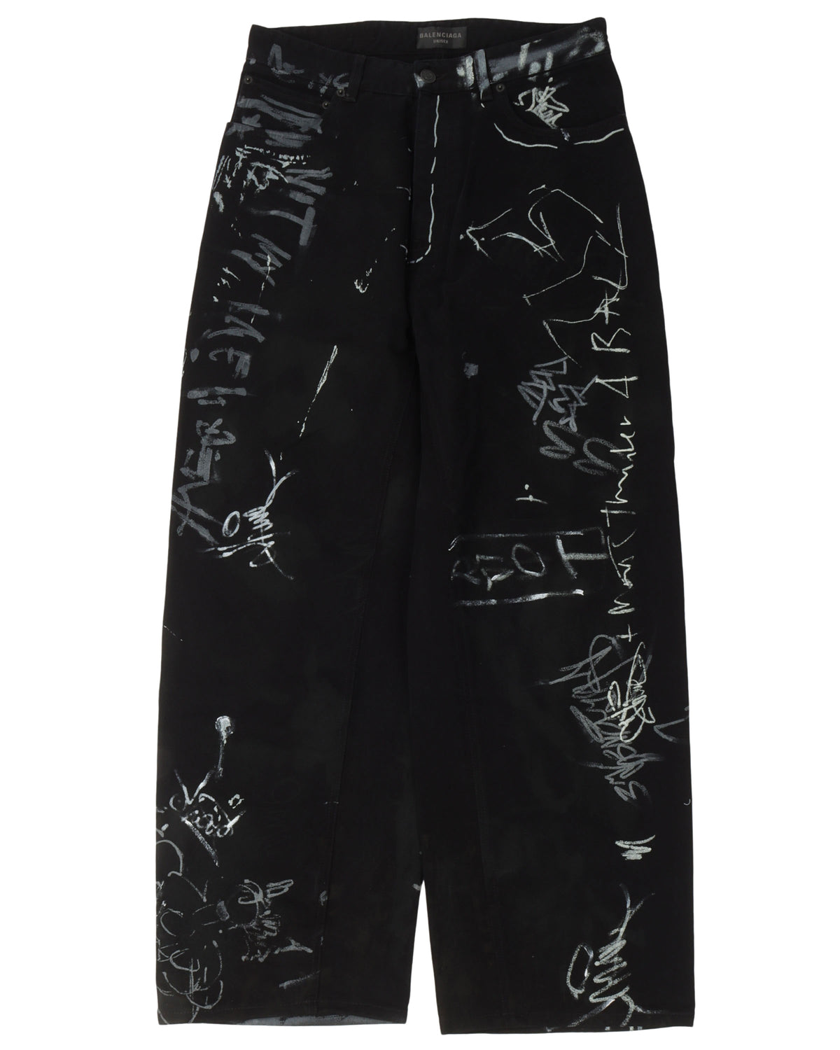 Graffiti Baggy Jeans