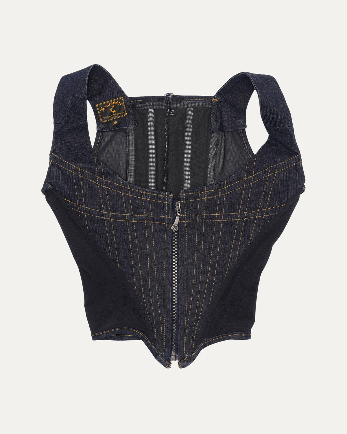 Anglomania Denim Corset Top
