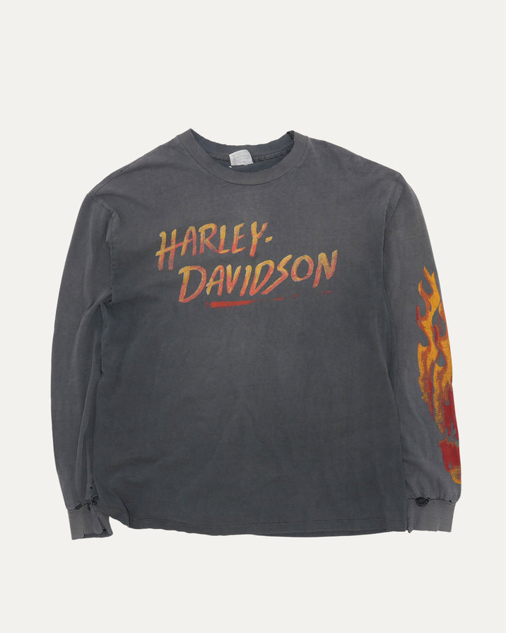 Harley Davidson Glendale Arizona 1980s Long Sleeve T-Shirt