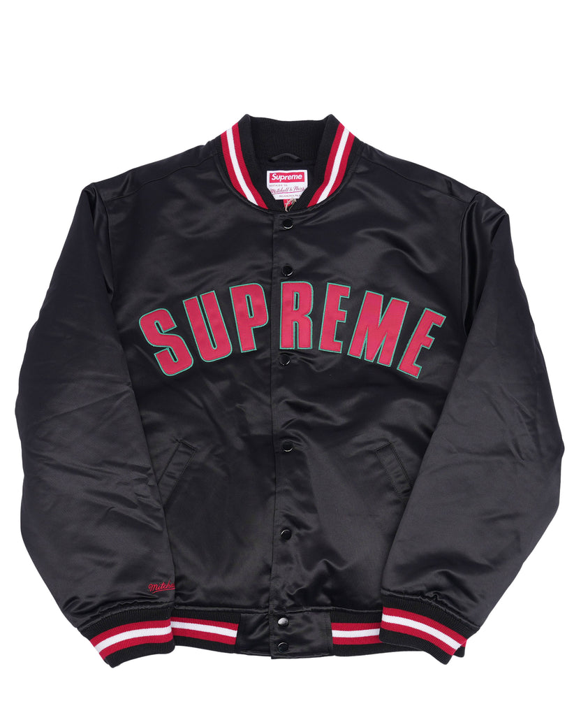 Mitchell & Ness Satin Varsity Jacket