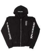 Zip Up Eye Test Logo Hoodie