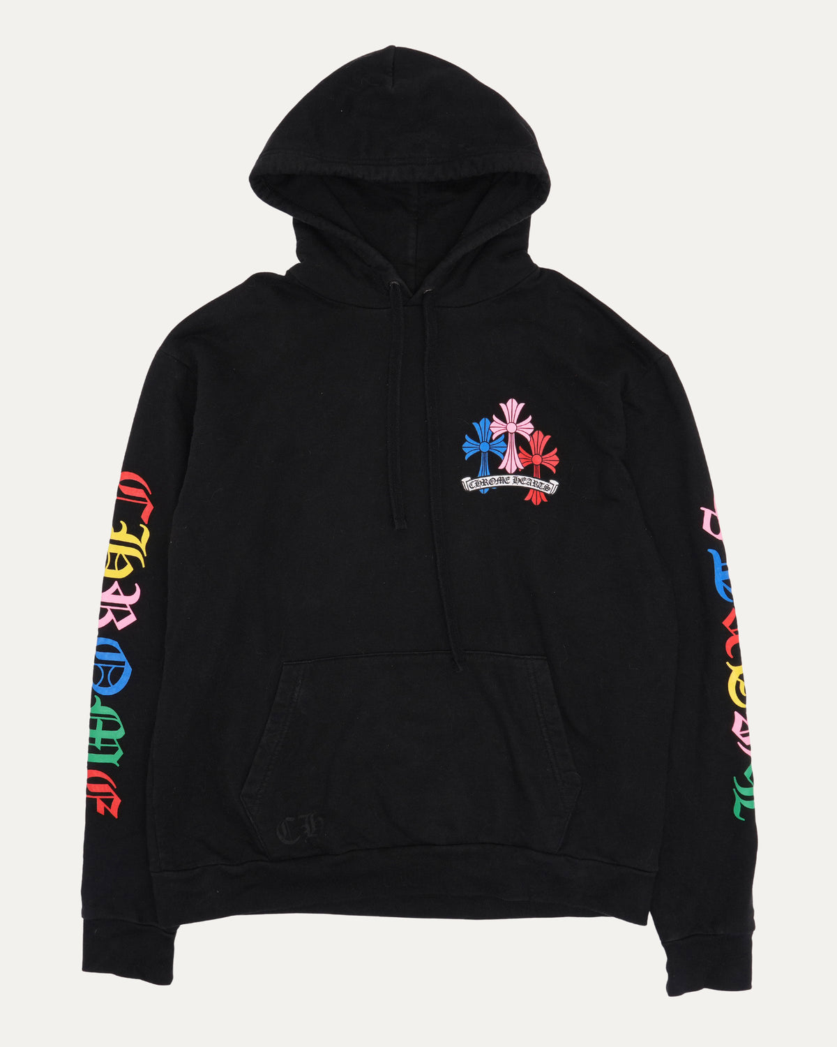 Multicolor Cemetery Cross Hoodie