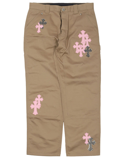 Cross Patch Double Knee Carpenter Pants