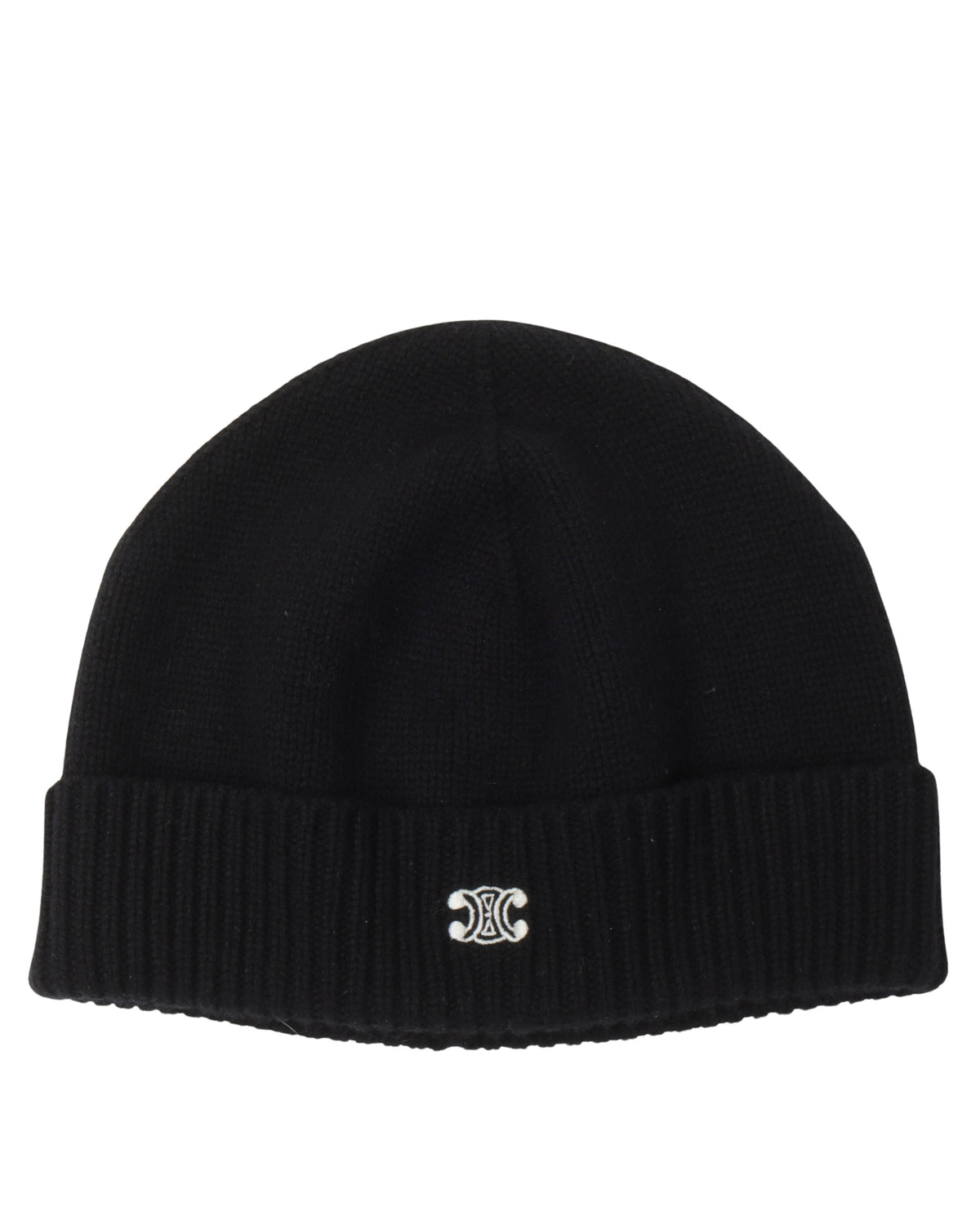 Embroidered Wool Beanie
