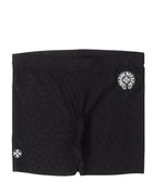 Horseshoe Logo Monogram Biker Shorts