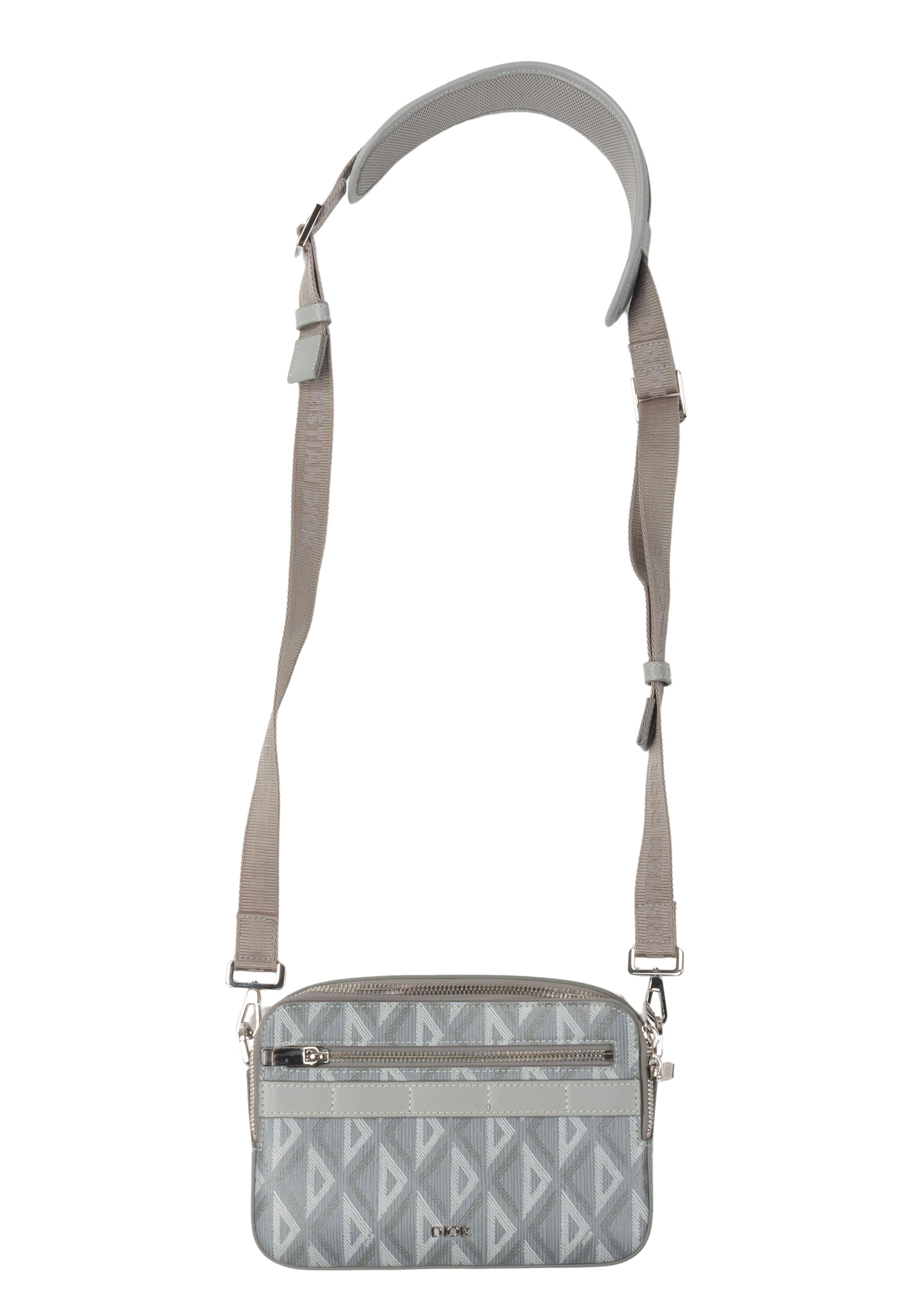 Diamond Canvas Safari Bag