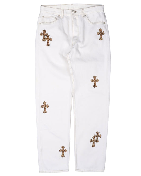 Levi's Leopard Cross Patch Jeans