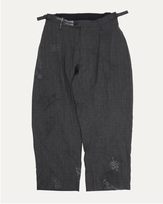 Mud Show Skater Graffiti Wool Trousers