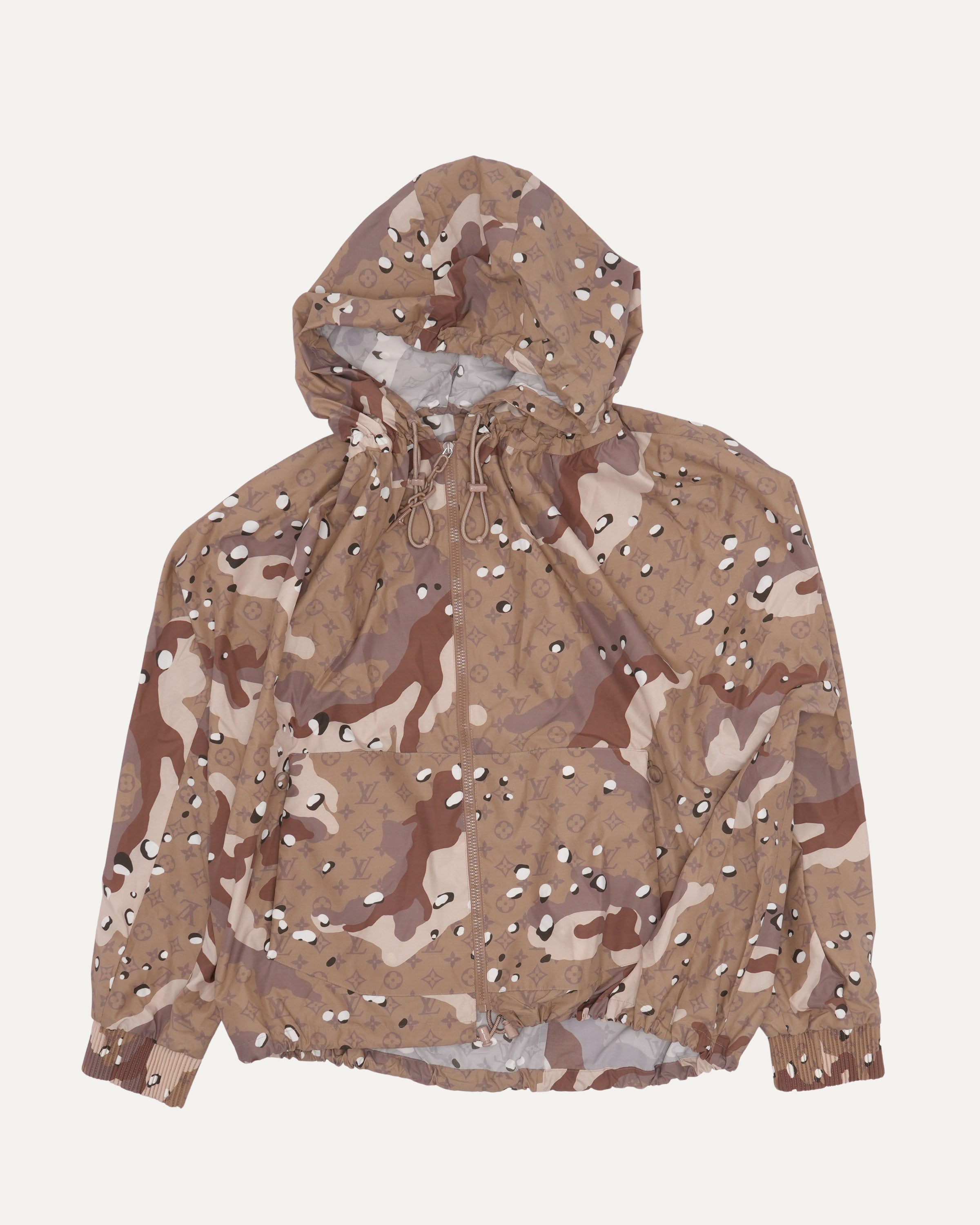 Louis Vuitton Monogram Desert Camouflage Windbreaker Jacket – Justin Reed
