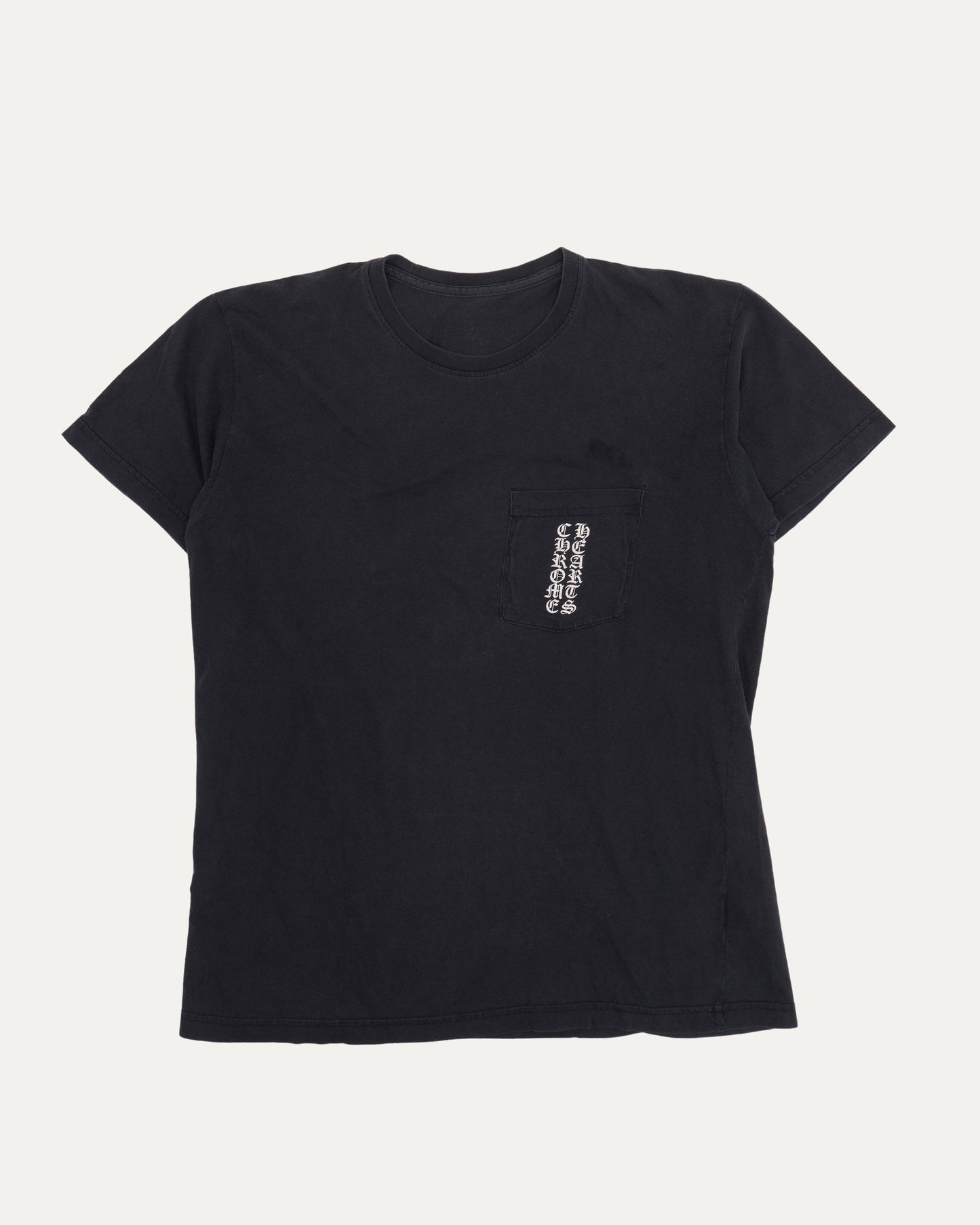 Vintage Vertical Logo Pocket T-Shirt