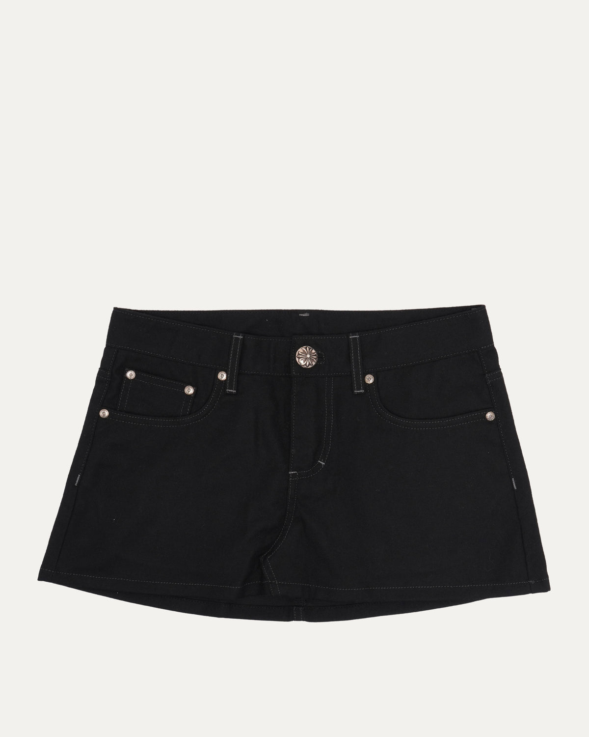 Denim Mini Skirt