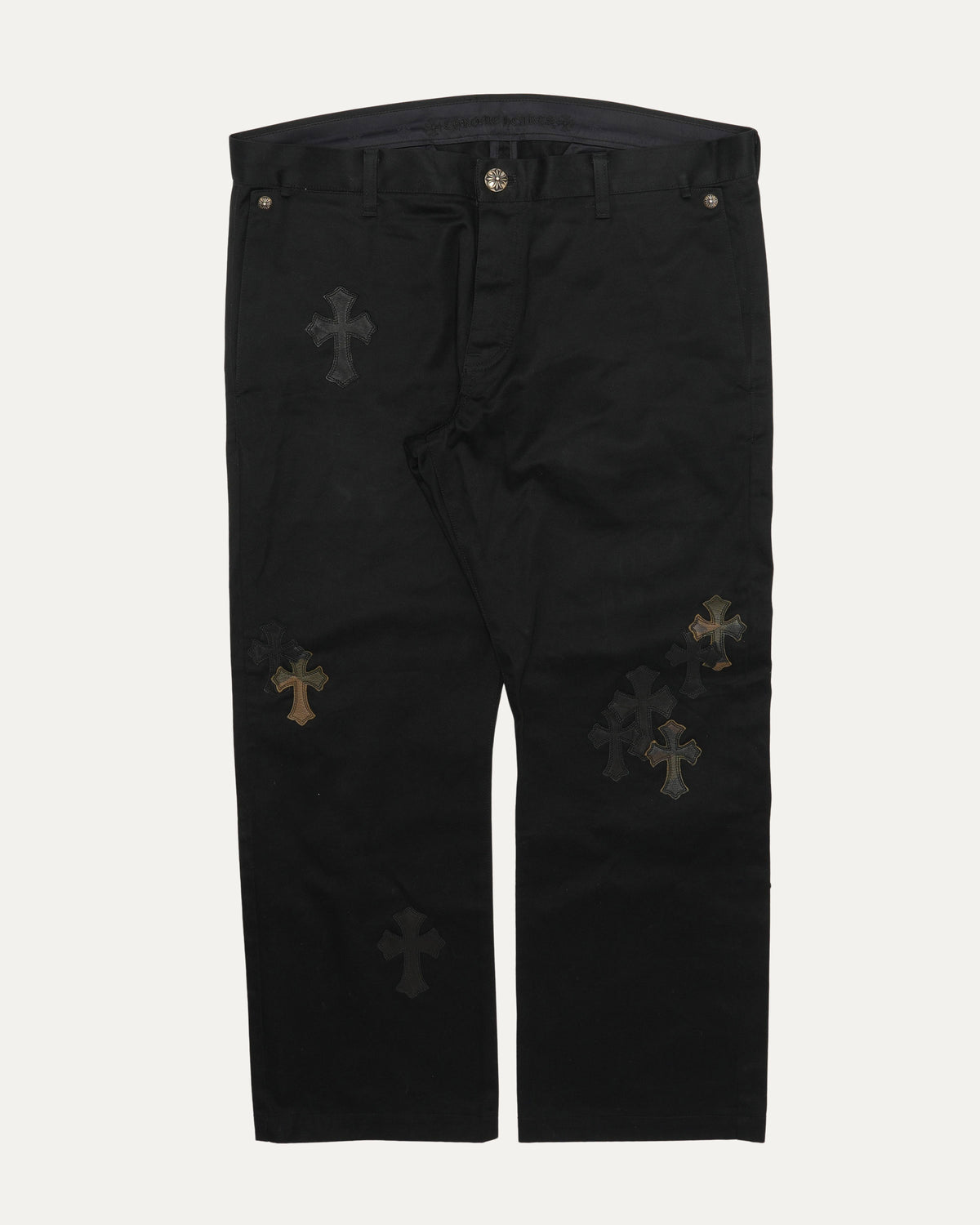 Cross Patch Chino Pants