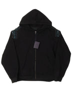 Runway Crystal Zip Up Hoodie