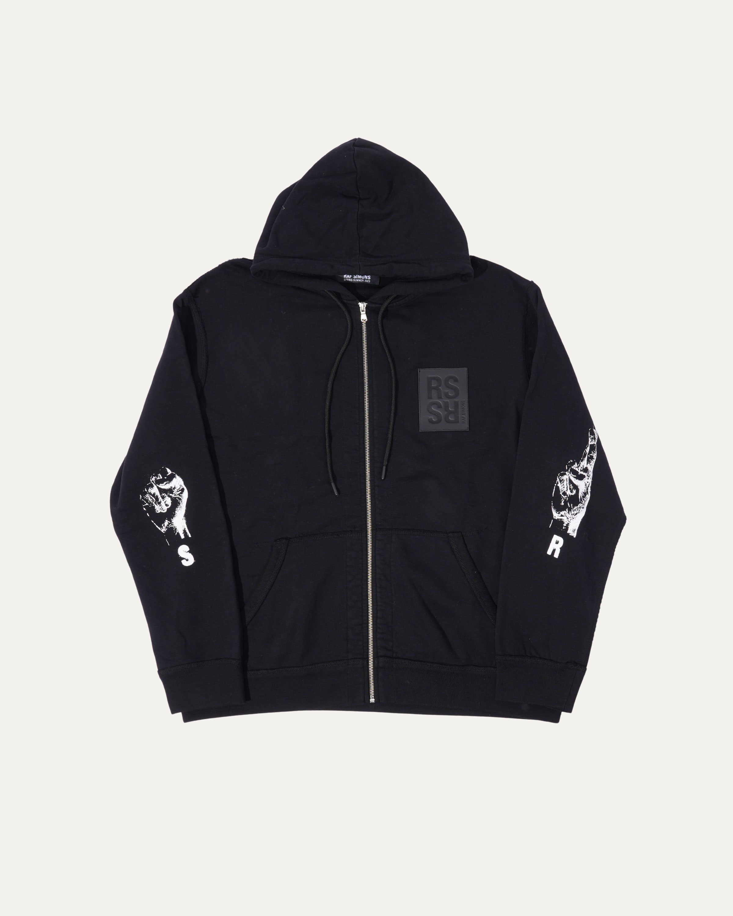 Hand Signs Zip-Up Hoodie